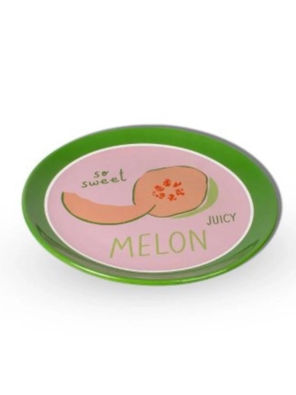 Melon Ceramic Plate Target Bullseye Playground Spring 2026